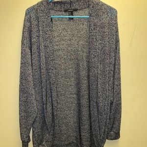 Gray Loose Cardigan